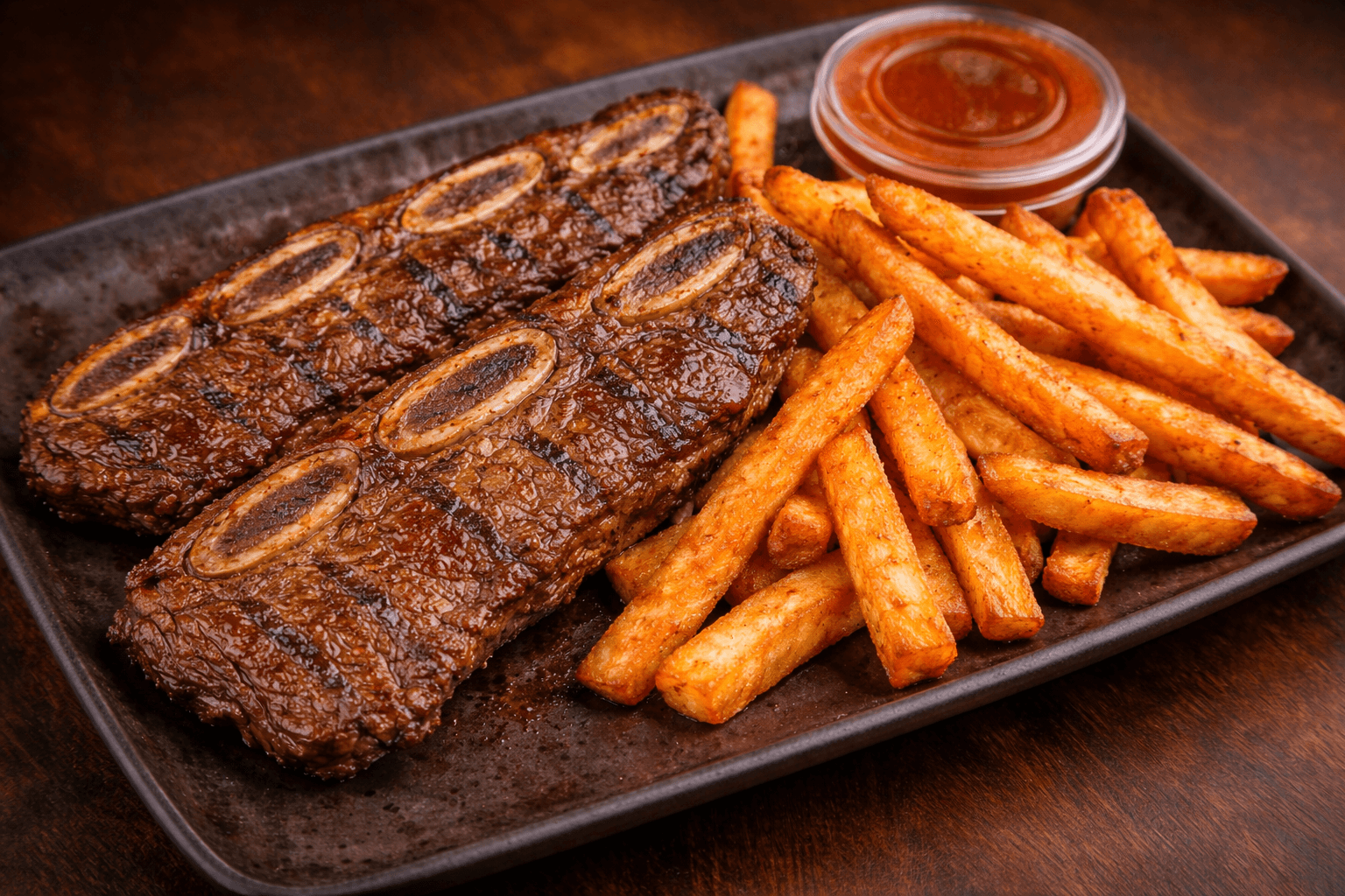 Ribs and Fries